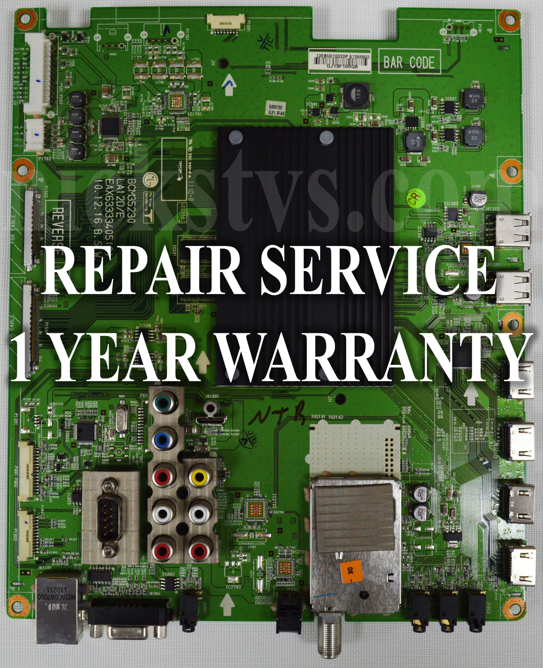 Mail-in Repair Service LG 65LW6500 MAINBOARD 