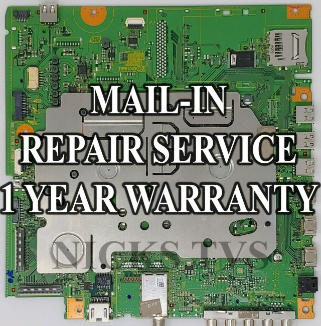 Mail-in Repair Service TNPH0988UB TXN/A1RAUUS for TC-P55GT50 1 Year Warranty 