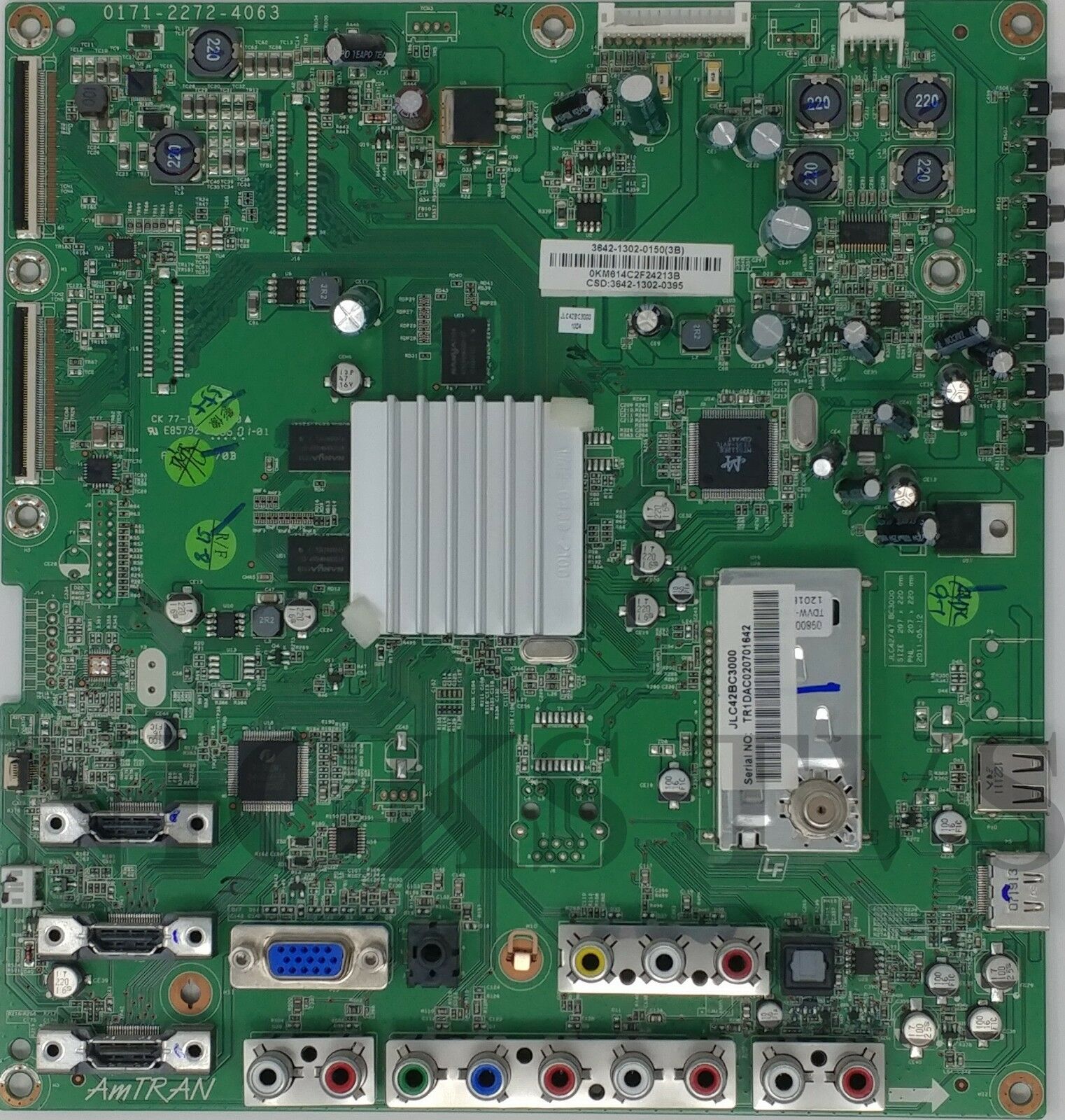 Mail-in Repair Service For JVC JLC47BC3000 Main Board 