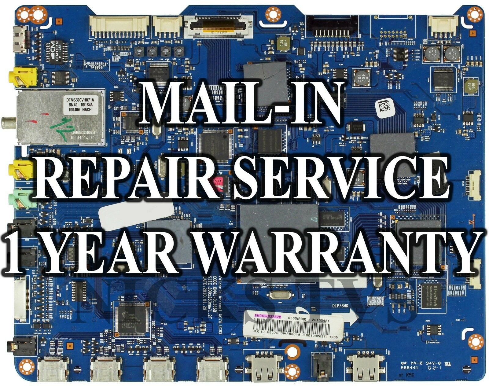 Mail-in Repair Service For Samsung Main BN41-01365 UN46C7000 